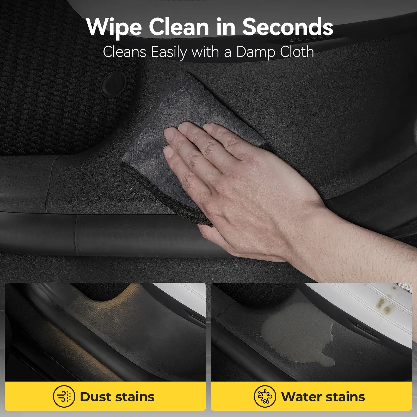 3W Car Door Sill Protector for Model Y Juniper 2025-2026